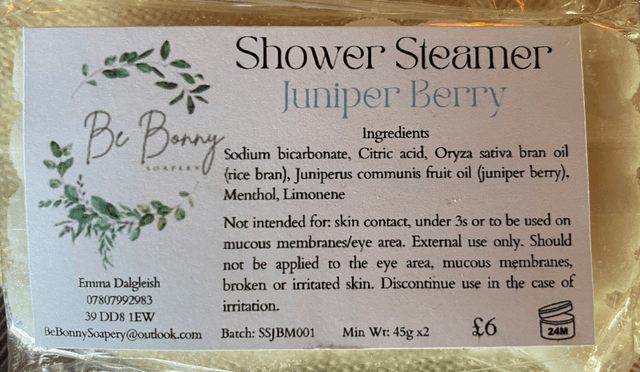 Shower Steamers, Essential Oils + Menthol