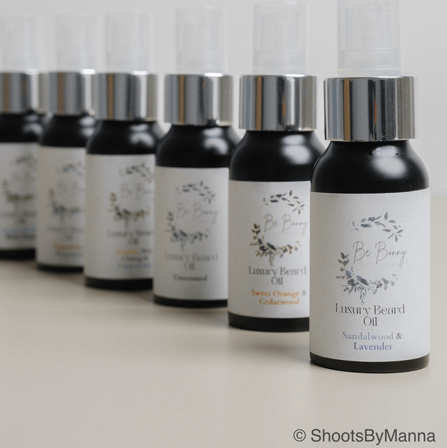 Beard Oils with pump