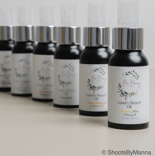 Beard Oils with pump