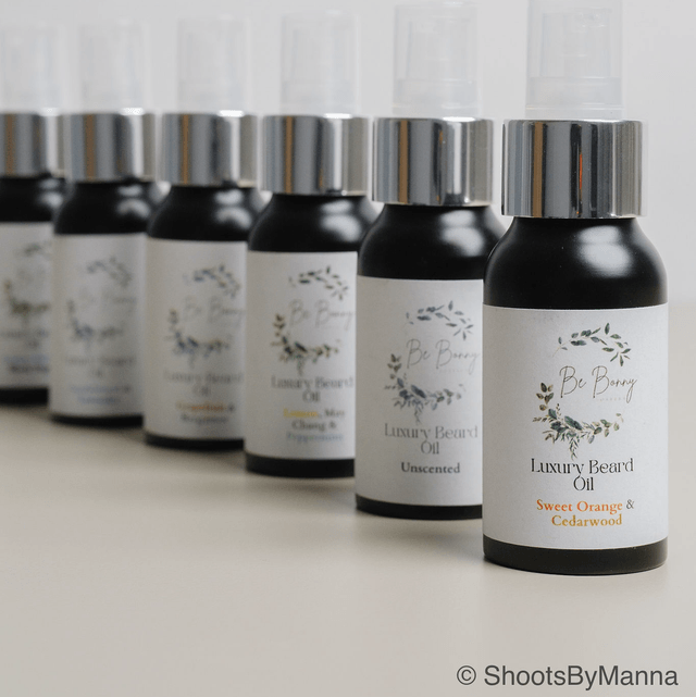 Beard Oils with pump