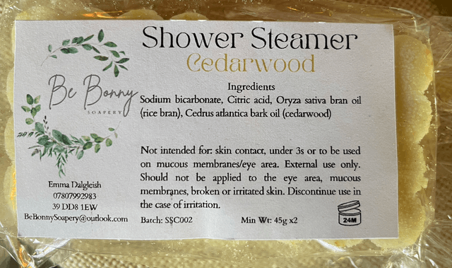 Shower Steamers, Essential Oils + Menthol