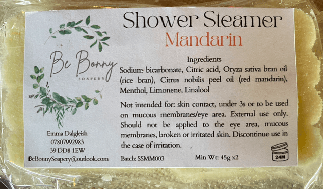 Shower Steamers, Essential Oils + Menthol